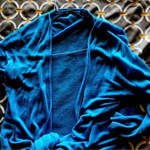 Nic +Zoe cardigan tie bottom